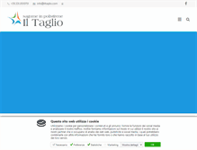 Tablet Screenshot of iltaglio.com